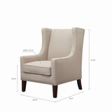 ZUN Barton Wing Chair B03548171