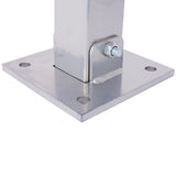 Parking bollard,pole barrier with lock ,car parking protection posts,home garage street decor W46565404