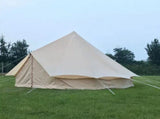6M Pyramid Camping Tent, Waterproof Oxford Luxury Glamping Tent for Family Picnic & Gathering 03366114