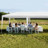 3*9m Non-Cloth PE Cloth Plastic Sprayed Iron Pipe Outdoor Party Tent White 71299651