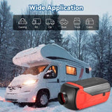 Diesel Heater 8KW, Portable 12V Car Air Kit w/Wireless Remote Control LCD Display 5L Tank Muffler 25365418