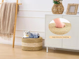Handmade Woven Foot Stool Natural Seagrass Ottoman for Home Decor & Seating 74540034