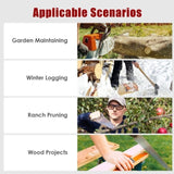 Cordless Chainsaw 16 Inch, Brushless Motor Electric Chainsaw, 40v Battery Powered with 2 Batteries 42937342