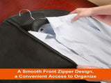 5 Pack Garment Storage Bags, 39" x 24" Non-Woven Fabric Suit Bags with Transparent Window & Front 97135920