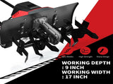 17-Inch Electric Tiller and Cultivator 27171732
