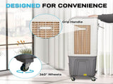 3 in 1 Portable Evaporative Cooler,707L,Indoor,Outdoor,3065 CFM Personal Air Cooler,15.85 Gal Large 40757147
