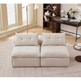 Modular Sofa,No Armrests,At will DIY,Soft Chenille Fabric,Neck W2108P261276