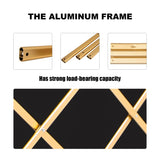 aluminum alloy folding wagon, Heavy Duty Utility Beach Wagon Cart for Sand with Big Wheels, W321P190035