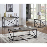 Sonoma Grey Square End Table B062P145637