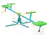 Seesaw,Swiveling 360 Degrees Toddlers Sit and Spin Teeter Totter, Kids Outdoor Play Equipment for 81004899