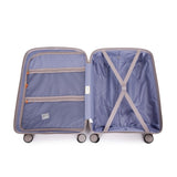 Hardshell Suitcase Double Spinner Wheels PP Luggage Sets Lightweight Durable Suitcase with TSA W284P197041