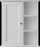 23.6" White Bathroom Wall Cabinet W2704P264361
