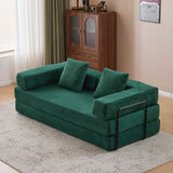 Floor,Compression Sofa,Convertible Floor Sofa Bed-with Pillow Back Support Armrest,Comfy Futon 84418330