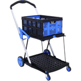 Collapsible Utility Multi Use Functional Collapsible Shoppings 2-Tier Collapsible Shopping W465P145345