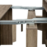 Modern Extendable Dining Table with Storage 78840209