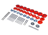 Body Cab Mount Bushings Kit Replacement for Ford F250 F350 Super Duty 1999-2007, Steel Sleeves & 62828744