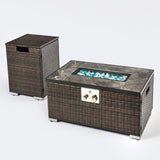 Rattan Propane Tank Cover Gas Bottle Cover Outdoor Wicker Gas Cylinder Cover W85335467