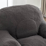 Bean Bag Chair with Filler, Bean Bag Sofa with Tufted Soft Stuffed Filling, Fluffy and Lazy Sofa, 00965958