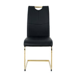 ZUN Modern Dining Chairs with Faux Leather Padded Seat Dining Living Room Chairs Upholstered Chair with W210127291