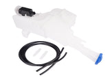 Front Windshield Washer Reservoir Tank Bottle with Motor Fits for Hyundai Tucson 2016-2021 White 1Pc 64441532