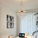 (Same as W1340102274/L5004) Gold Crystal Chandeliers,Large Contemporary Luxury Ceiling Lighting for W1340P189296