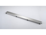 32 Inch Linear Shower Drain with 2-in-1 Flat & Tile Insert Removable Cover, 304 Stainless Steel with 27803832