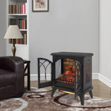 24 inch 3D Flame Electric Infrared Quartz Fireplace Stove with remote control W1769112700