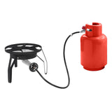 Ey31-54 Outdoor Furnace Round Furnace 20W BTU Head Diameter 26cm With 1.2m Leather Tube With 93065006