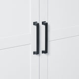 Tall Bathroom Storage Cabinet, Cabinet with Two Doors and One Drawer, Adjustable Shelf, MDF Board, 54458299