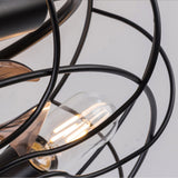 New Model 26 Inch Ceiling Fan Light With 6 Speed Remote 5 Blade Reversible DC Motor For Bedroom W2991P343762