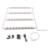 Wall Mounted Hydroponics Growing Planting System Kit, Soilless Cultivation PVC Pipes for Gardening 37839200