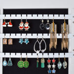 ZUN Full Mirror Fashion Simple Jewelry Storage Cabinet With Led Light Can Be Hung On The Door Or Wall 97790042