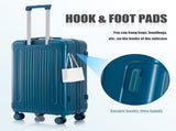 20"/24"/28" 3 pcs/set in ABS Spinner Wheel Luggage, Carry on Suitcase, Matching Color, TSA W2787P292627