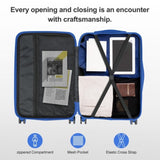 24in ABS Check-In Luggage with Diamond Pattern & Reinforced Corners 27385929