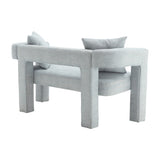 COOLMORE Modern Chenille Loveseat Sofa , Comfy Upholstered 2-Seater Sofa, Small Loveseat Accent W395P224846