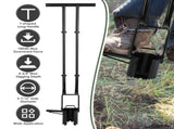 Multifunctional Bulb Planter Tool, Long Handle 5-in-1 Digger Weeder Soil Remover for Home 82423403