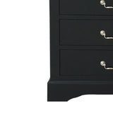 ZUN Black 5-Drawer Chest B062P209041