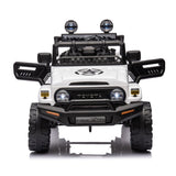 ZUN Licensed TOYOTA FJ Cruiser,12V Kids ride on car 2.4G W/Parents Remote Control,electric car for W1396107514