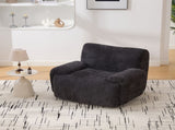 42" Wide Modern Upholstered Oversized Accent Chair, Boneless Single Sofa Chair, Chenille Armchair W3118P453261
