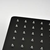 Brass Matte Black Shower Faucet Set Shower System 10 Inch Rainfall Shower Head with Handheld Sprayer 76070981