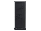 Modern Tall Storage Cabinet Tilt-Out Compartment, Adjustable Shelves, 80LBS Capacity, Soft-Close 68642054