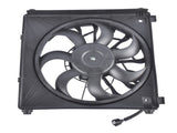 Right Radiator Cooling Fan Assembly with Shroud 6008358-00-D Fits for Tesla Model S 2012-2020 Black 00644216