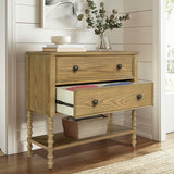 ZUN 2 Drawer Accent Chest B035P262688