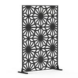 Metal Privacy Screens and Panels with Free Standing, Freestanding Outdoor Indoor Privacy Screen, W1859P145845