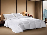 2-Pack Large White Plaid Duvet Inserts. Soft and comfortable with skin-friendly warmth. Suitable for 77377369