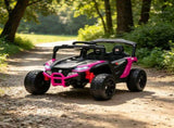 Pink 12V Electric Kids UTV Ride On Truck Battery Powered with Rear Suspension, Parental Remote for 42532709