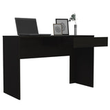 Acre Writing Computer Desk, One Drawer -Black B20091886