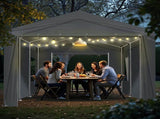 12x20 ft Carport Car Port Canopy Grey 79468815