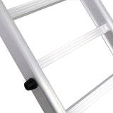 Aluminum Ramp 1,400 LBS/Pair, For Motorcycle/Lawn Mower/ATV Ramp and Tailgate Extender Combo 2 in 1, W465P257046