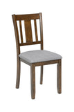 ZUN Wooden Dining Chairs Set of 4, Kitchen Chair with Padded Seat, Upholstered Side Chair for Dining 39830462